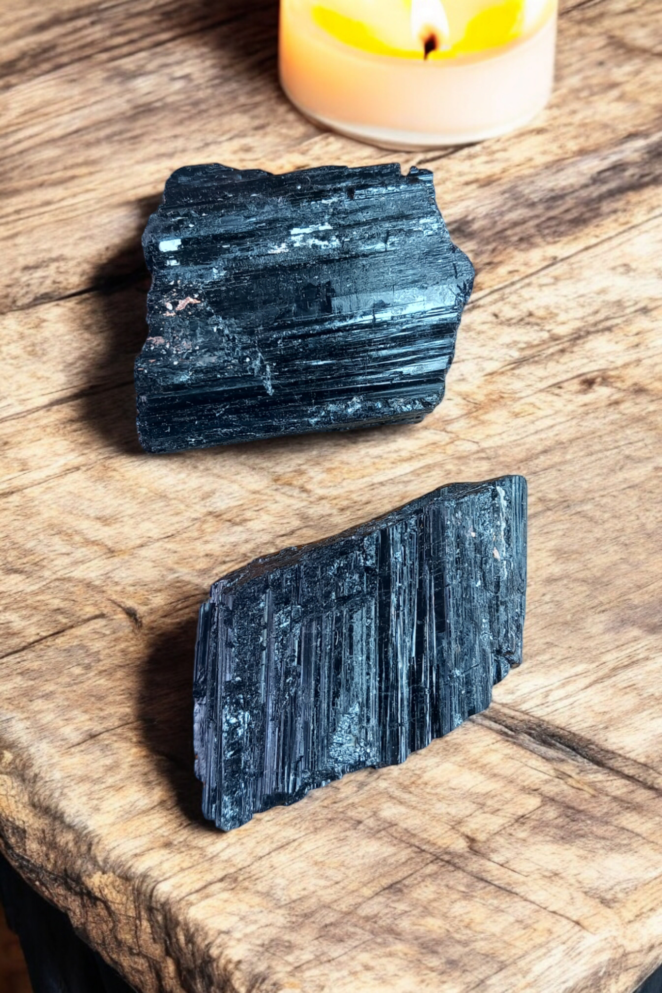 Tourmaline noire brute